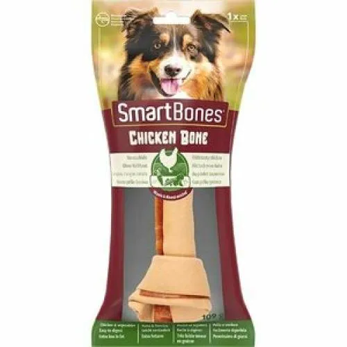 SMARTBONES (TEKLİ BÜYÜK KEMİK) SEBZE&TAVUK 109 GR