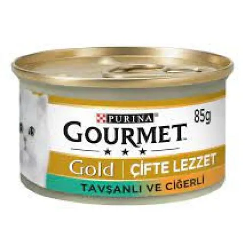 GOURMET GOLD TAVŞANLI VE CİĞERLİ 85 GR