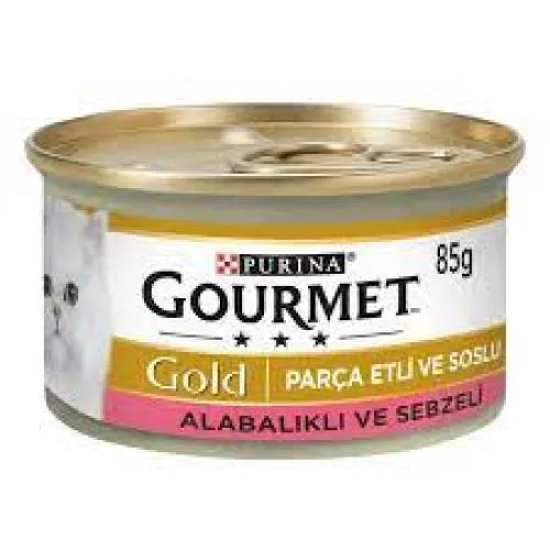 GOURMET GOLD ALABALIKLI VE SEBZELİ 85 GR