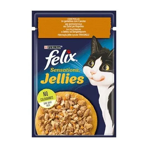 FELİX 85 GR TAVUKLU VE HAVUÇLU