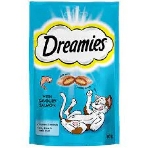 DREAMİES SOMON AROMALI ÖDÜL MAMASI 60 GR