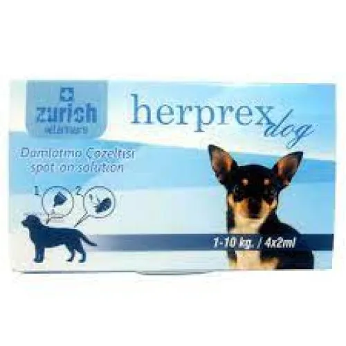 ZURİCH HERPREX (DIŞ PARAZİT)1-10 KG 4*2 ML