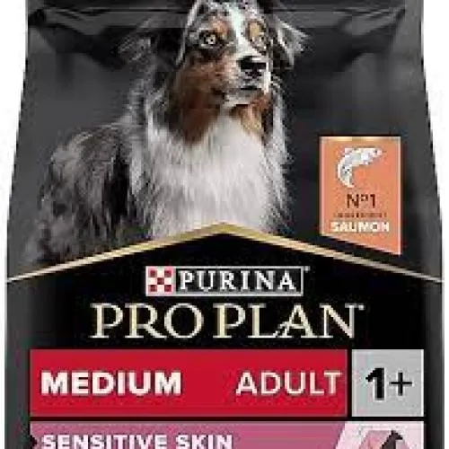 PROPLAN MEDIUM ADULT ( SENSITIVE SKIN) SOMONLU 14 KG
