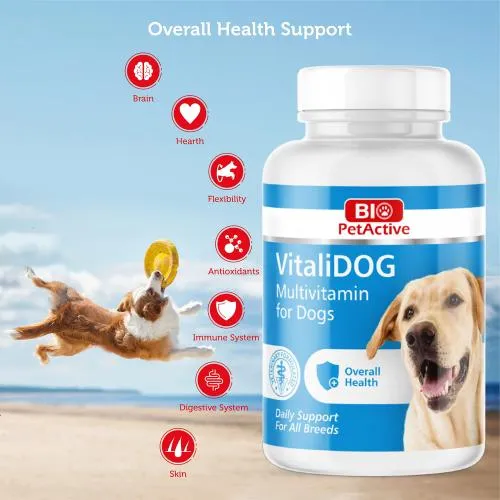 BIO VİTALİDOG MULTİVİTAMİN TABLET 150 Lİ
