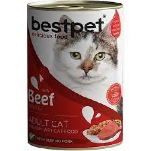 BESTPET KONSERVE BİFTEKLİ 400 GR