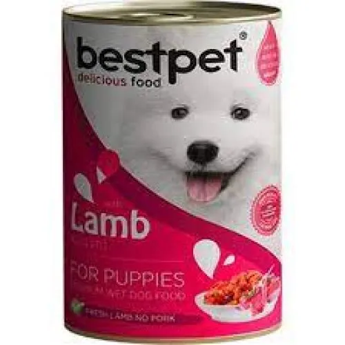BESTPET KONSERVE YAVRU KUZU ETLİ 400 GR