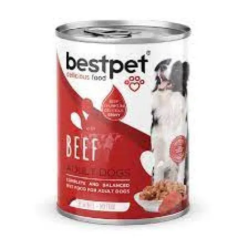BESTPET KONSERVE BİFTEKLİ 400 GR