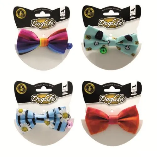 DOGLIFE ZİLLİ PAPYONLU TASMA BOYUN