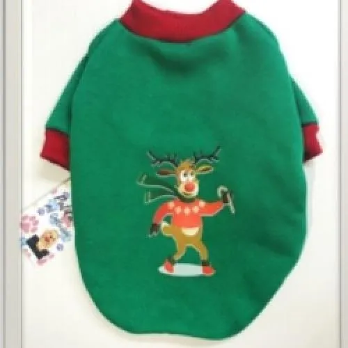 PATİLAND YILBAŞI BASKILI SWEATSHİRT YEŞİL
