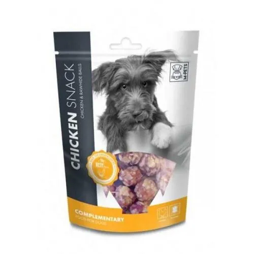 M-PETS TAVUK&DANA DERİLİ MİNİK TOPLAR ÖDÜL 80 GR