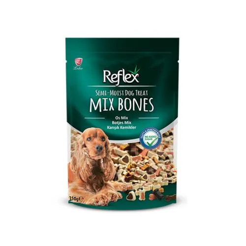 REFLEX SEMİ-MOIST MİX BONES ÖDÜL MAMASI 150 GR