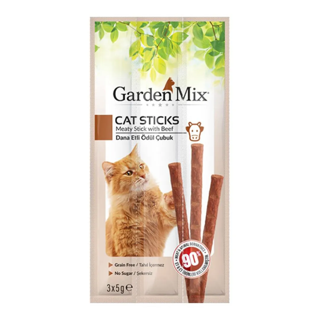 GARDEN MİX DANA ETLİ ÖDÜL STİCK 3*5 GR