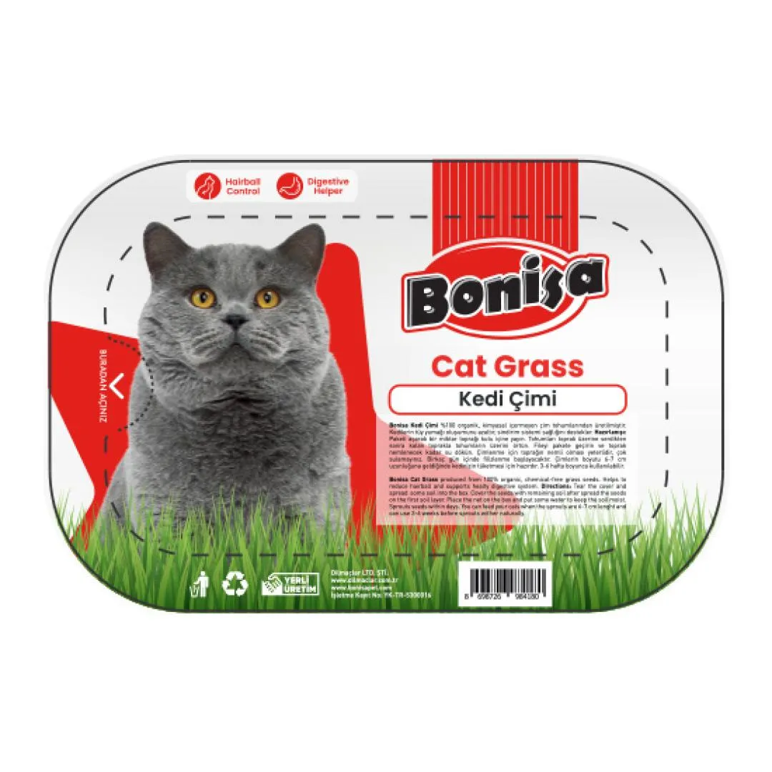 BONİSA KEDİ ÇİMİ FİLELİ