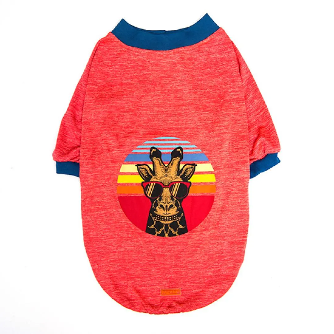 PAWSTAR VERMİLİON GİRAFFE BİG SWEAT (BÜYÜK BEDEN)