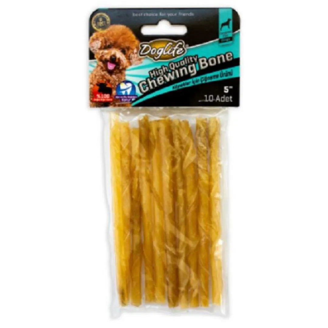 DOGLIFE BURGU ÇUBUK NATUREL 5-6 GR  10 LU 