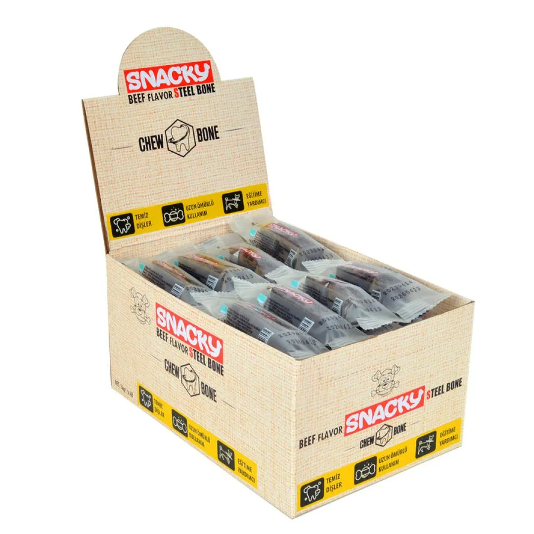 SNACKY  BİFTEKLİ KÖPEK ÖDÜL 14 GR