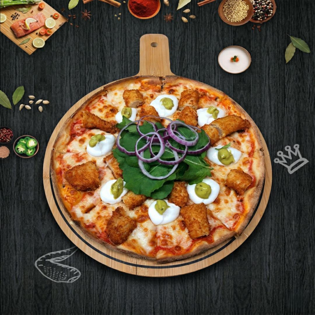 ÇITIR TAVUKLU PİZZA